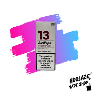 lychee raspberry 1.9%. Airspops Lychee Raspberry -30ml (19MG)