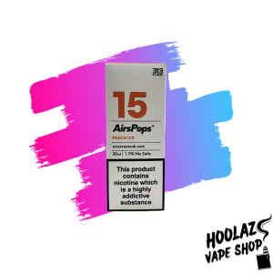 peach ice 1.9%. Airspops Peach Ice -30ml (19MG)