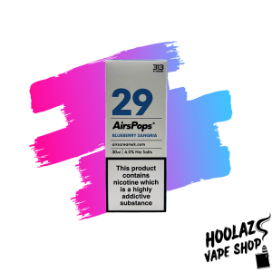 blueberry sangria 4%. Airspops Blueberry Sangria -30ml (40MG)