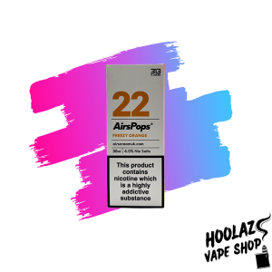 freezy orange 4%. Airspops Freezy Orange-30ml (40MG)