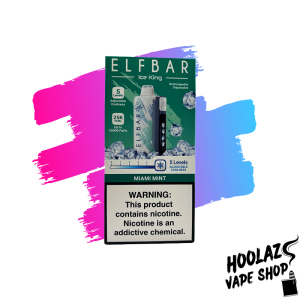 masimi mint. ElfBar Ice King- Miami Mint 25000 Puffs