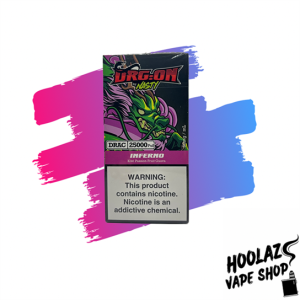 inferno. Nasty Dragon Inferno Kiwi Passion Fruit 25 000 Puffs