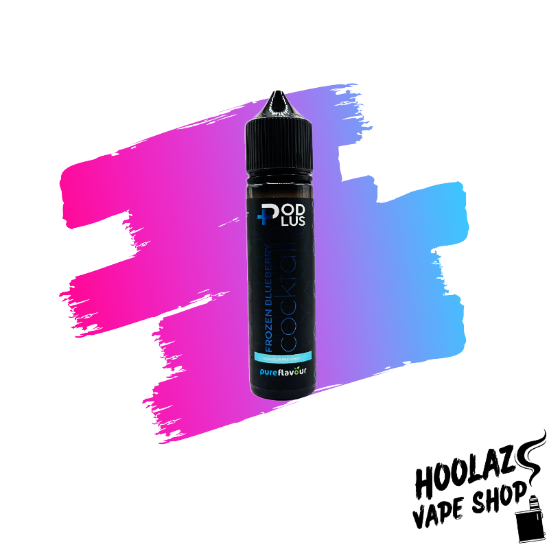 frozen blueberry cocktail. One Cloud Raw Frozen Blueberry Coctail (100ml)