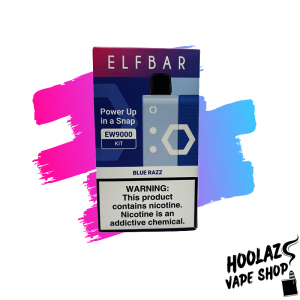 blue razz. ElfBar EW9000 Kit Blue Razz