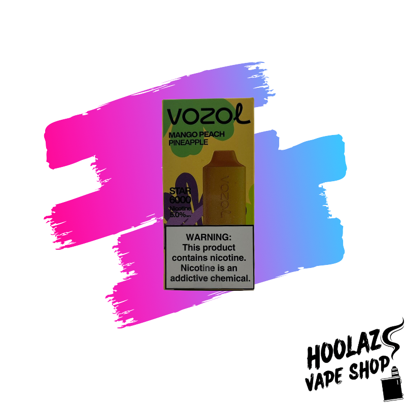mango peach pineapple. Vozol Mango Peach Pineapple (6000 puffs)