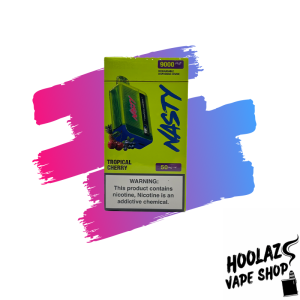 tropical cherry. Nasty Bar Tropical Cherry (9000 Puffs)