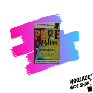 passion fruit. Pure - Bliss - A delicious Passion Fruit Sada. (6000 puffs)