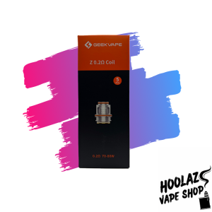 0.2ohm. Geekvape Z2 Mesh Coil 0.2ohm (Single)