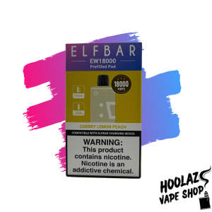 cherry peach lemon. ElfBar EW18000 Pod Cherry Lemon Peach