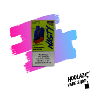 cherry peach rapsberry. Nasty Cherry Peach Raspberry 1200 puffs