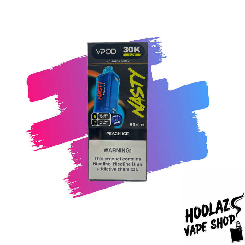 peach ice. Nasty Versa pod 30 000 puffs - Peach ice