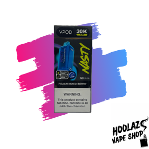 peach mixed berry. Nasty Versa pod 30 000 puffs - Peach mixed berries
