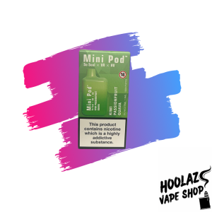 kiwi passionfruit. Mini pod Disposable - Kiwi Passionfruit Guava (1000 puffs)