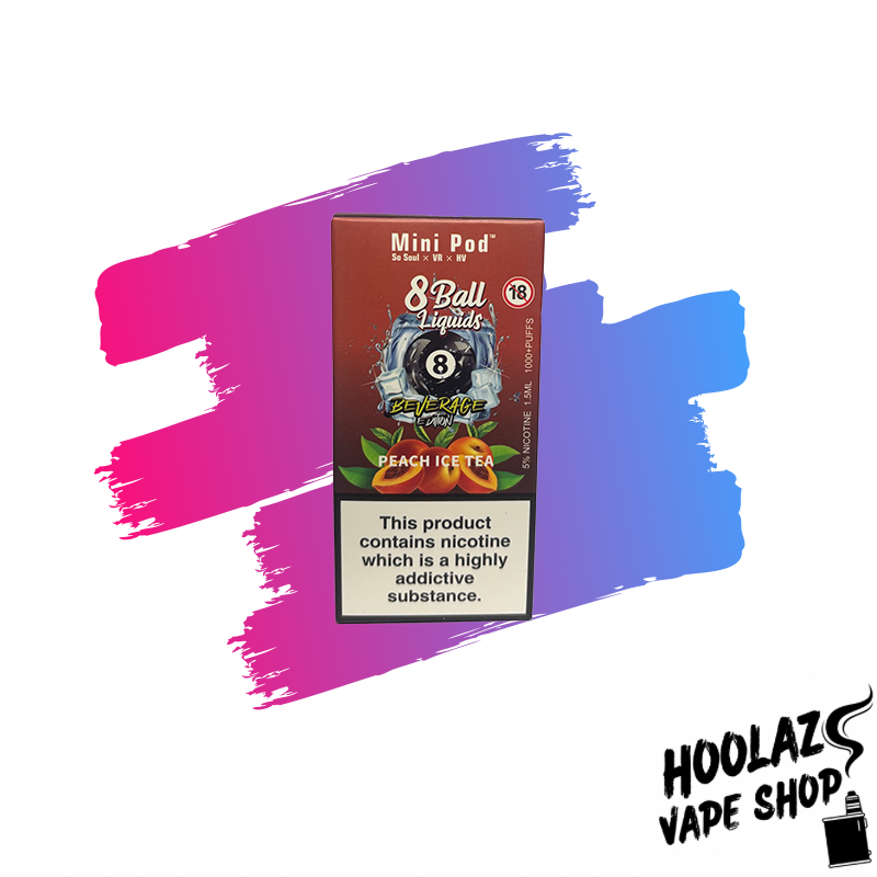 peach ice tea. Mini pod Disposable - Peach ice tea (1000 puffs)