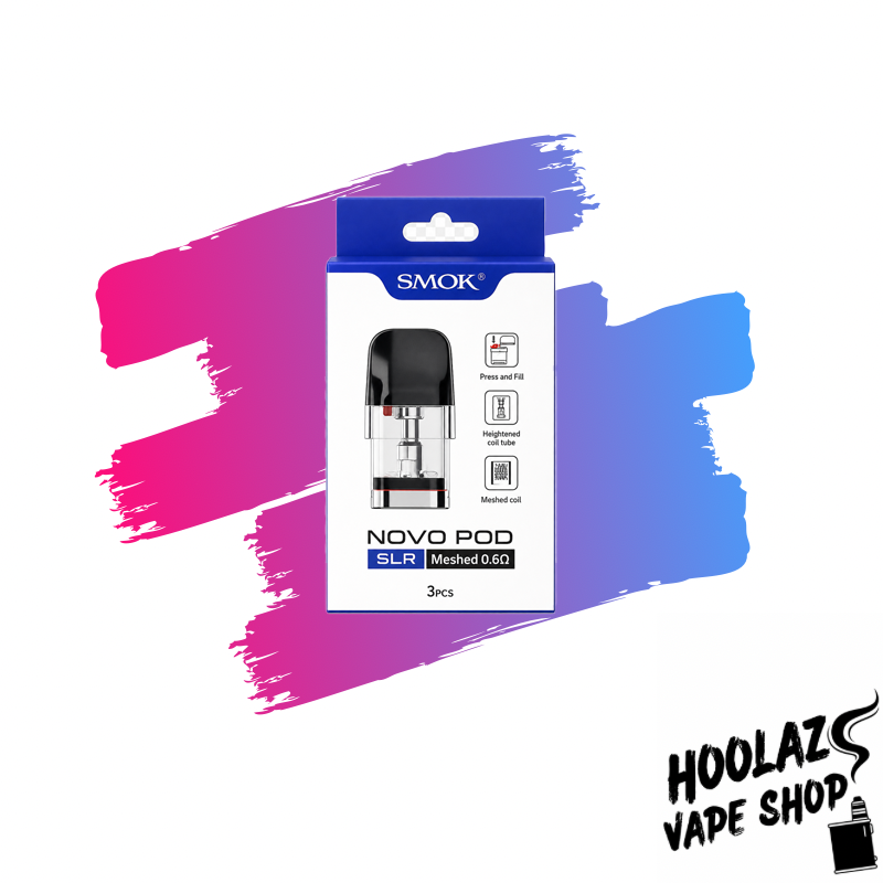 novo slr 0.6ohm. Smok Novo SLR Mesh Pod replacemnt 0.6ohm