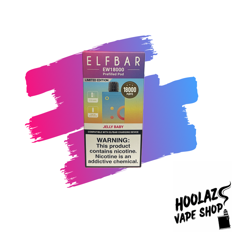 jelly baby. ElfBar EW18000 Pod Jelly Baby