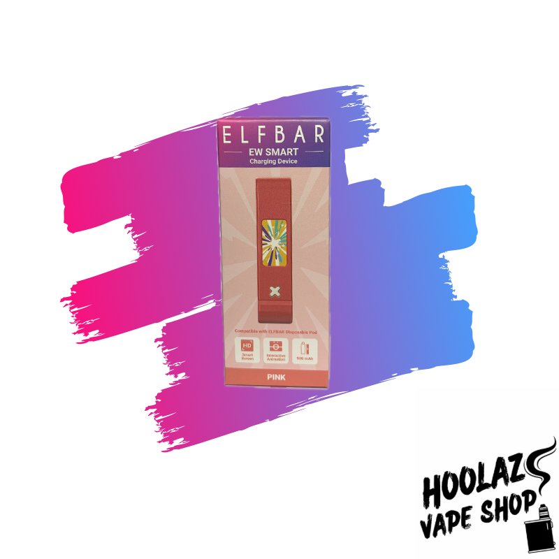 pink. ElfBar EWSmart battery