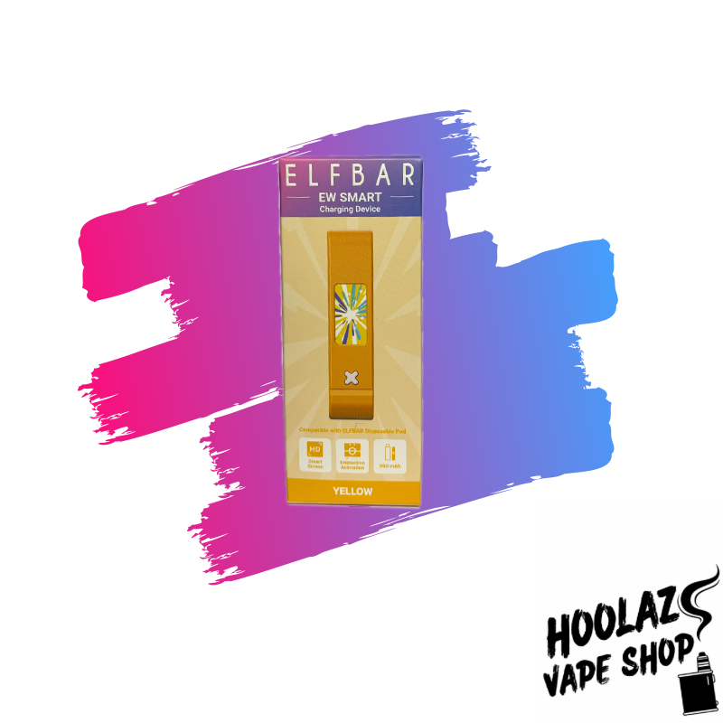 yellow. ElfBar EWSmart battery