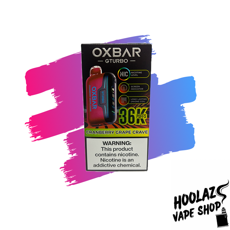 cranberry grape crave. Oxbar Gturbo - Cranberry Grape Crave 36K