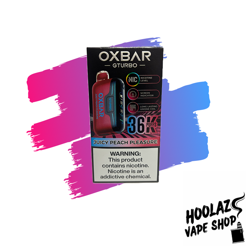 juicy peach pleasure. Oxbar Gturbo - Juicy Peach Pleasure 36K