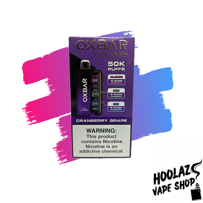 cranberry grape. Oxbar Trifusion - Cranberry Grape 50K