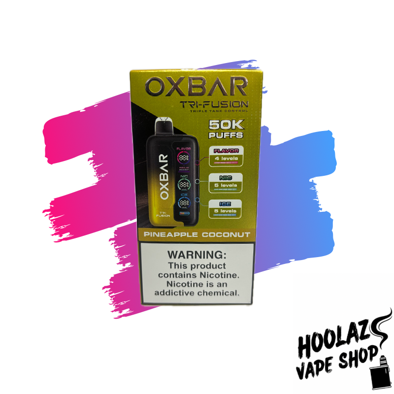 pineapple coconut. Oxbar Trifusion - Pineapple Coconut 50K