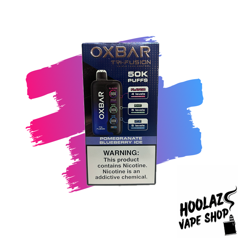 pomegrante blueberry ice. Oxbar Trifusion - Pomegranate Blueberry Ice 50K