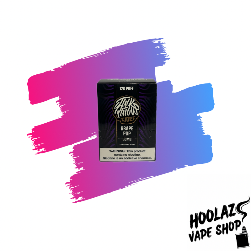 grape pop. Jack Parow Pod System - 12K Grape Pop 50mg (Pod Only)
