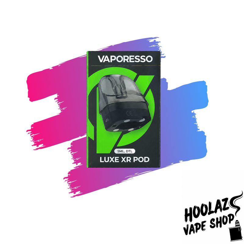 luxe xr pod. Vaporesso Luxe XR Replacement Empty Pod (NO COIL)