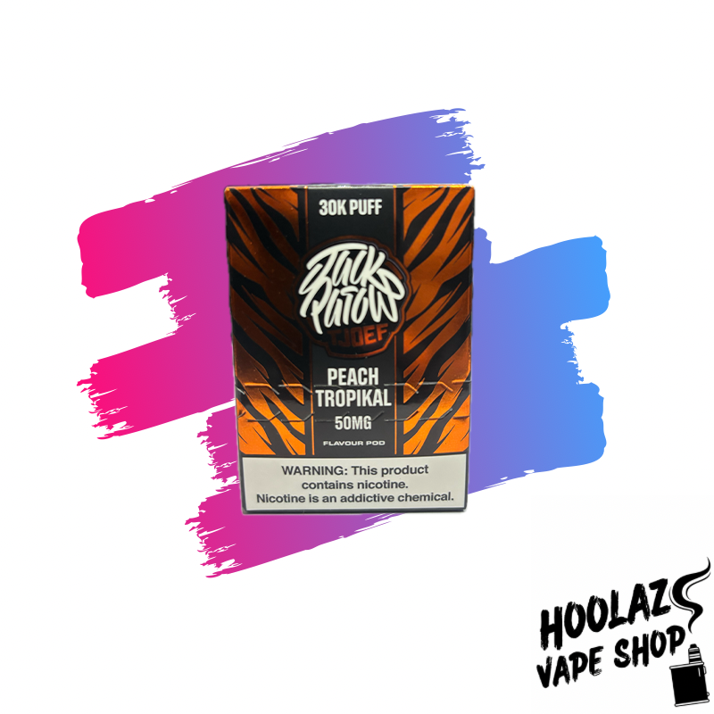 peach tropikal. Jack Parow Pod System - 30K Peach Tropikal 50mg (Pod Only)