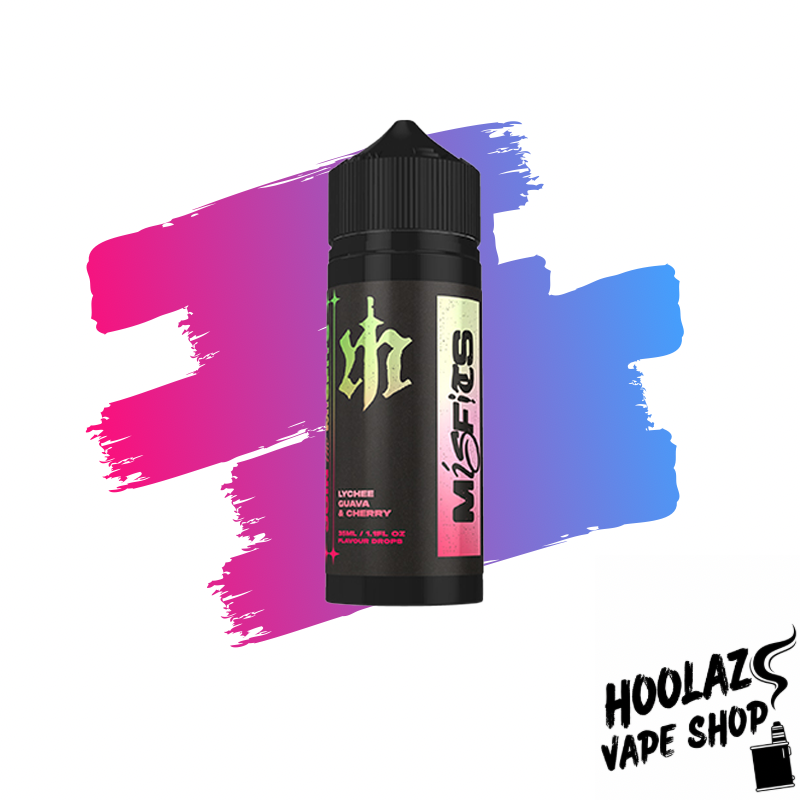 lychee guava cherry. Misfits longfill Flavour Shot - Lychee Guava Cherry (120ml)