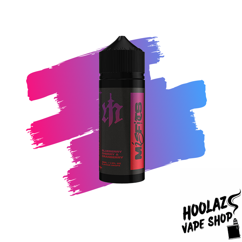 blueberry cherry cranberry. Misfits longfill Flavour Shot- Blueberry Cherry Cranberry (120ml)