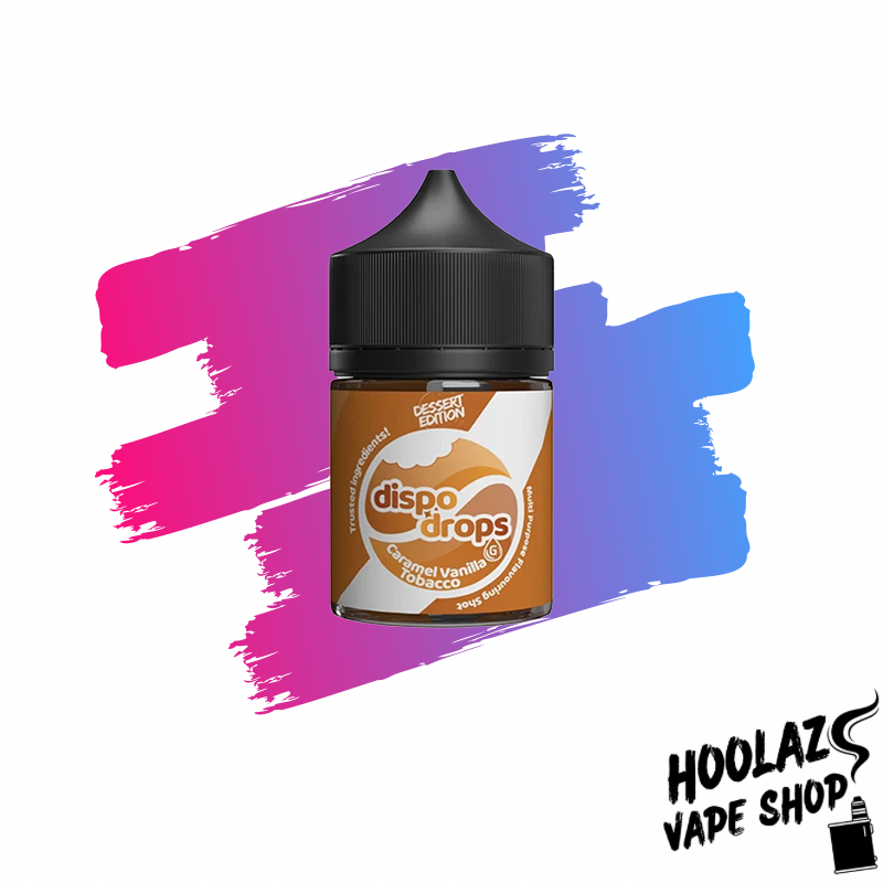 caramel vanilla tabaco. Dispo Drops- Caramel Vanilla Tabacco (60ml)