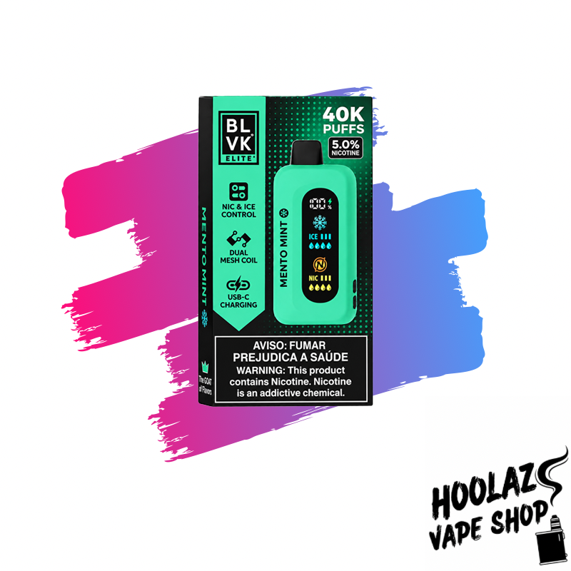mento mint. BLVK Mento Mint 40 000 puffs