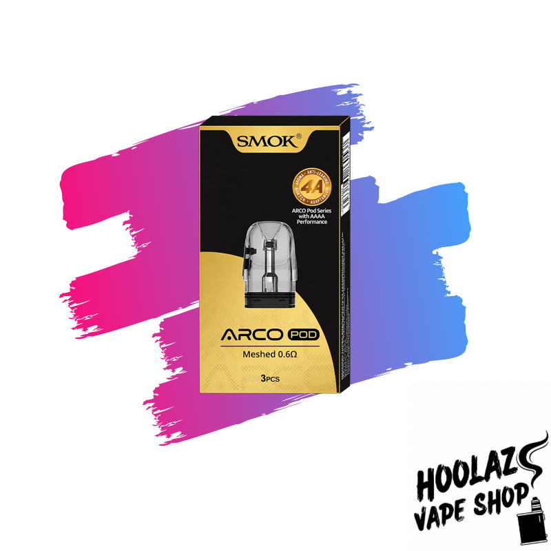 smok arco 0.6. Smok Arco Pod Meshed 0.6ohm (Single Pod)